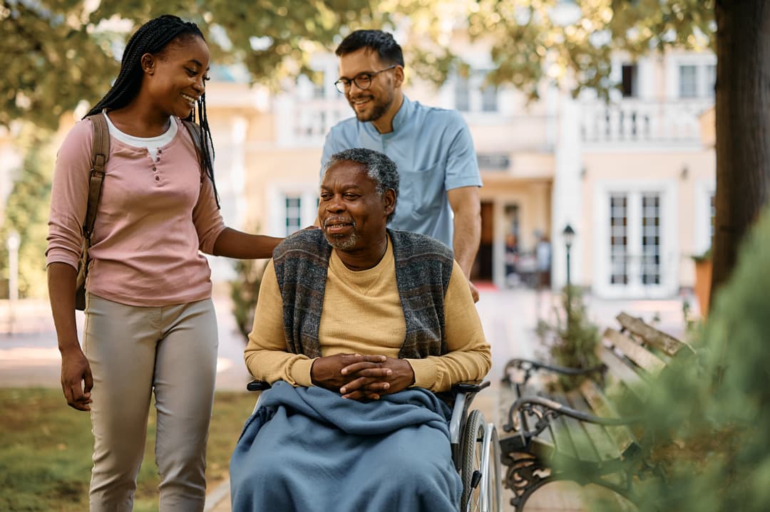 Person in wheelchair